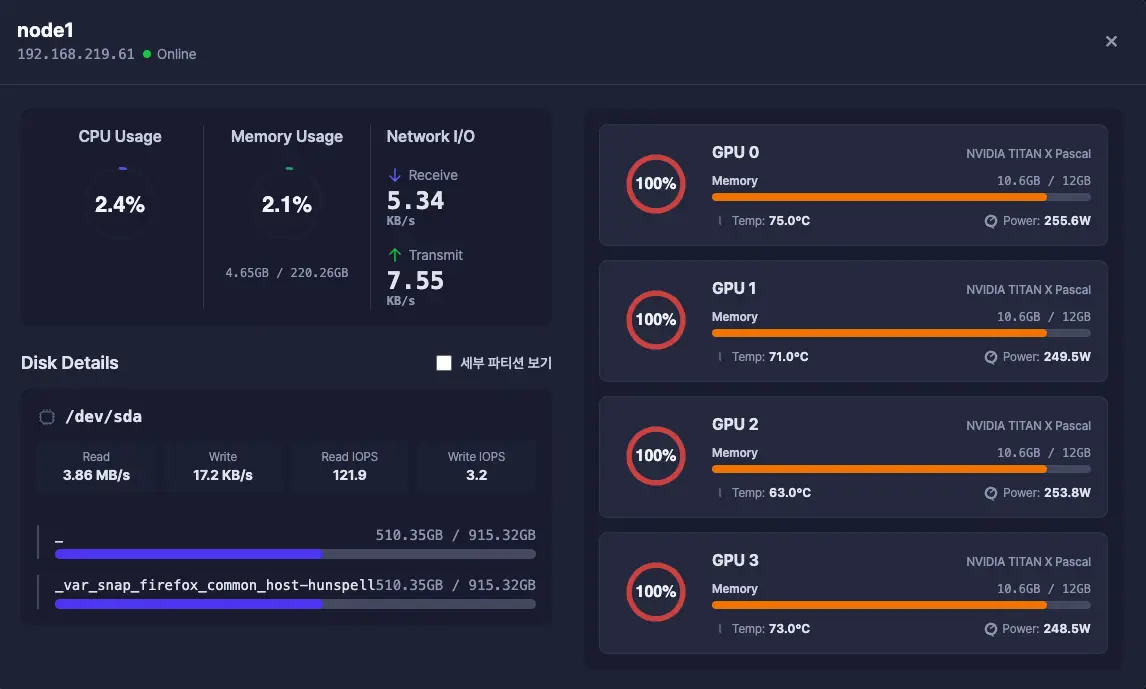 PRISM 통합 모니터링